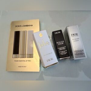Dior Mini Bundle + bonus Dolce & Gabbana Lipstick Samples
